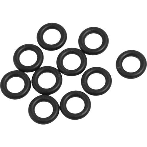 10 pcs Black Rubber Oil Seal O-rings Seals washers 11 x 6 x 2.5mm