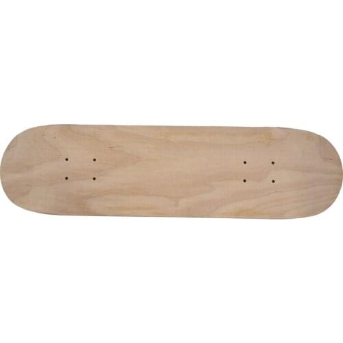 8Inch 8-Layer Maple Blank Double Concave Skateboards Natural Skate Deck Board Skateboards Deck Wood Maple