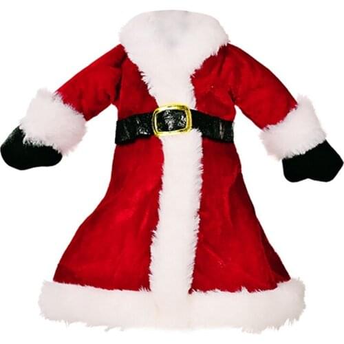 Christmas Wine Bottle Cover, Reusable Wine Sweaters Cover Dress for Holiday Party Xmas Table Home Decoration