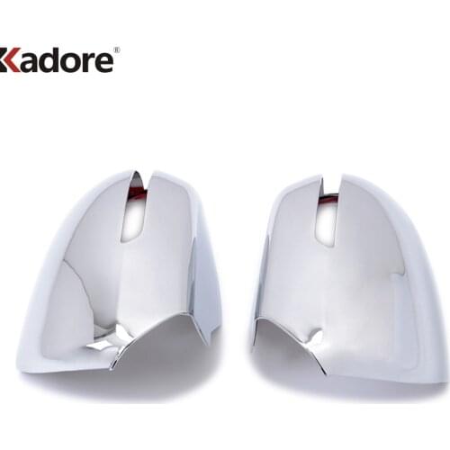 For KIA RIO K2 2011-2016 Sedan ABS Chrome Rearview Mirror Cover Trim Car Rear View Mirrors Frame Covers Car Styling Accessories