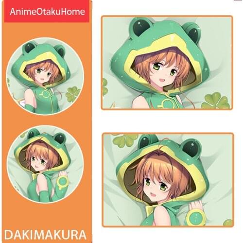 Anime Manga Cardcaptor Sakura KINOMOTO SAKURA Double-Sided Printed Pillowcase Otaku Bedding Decoration Dakimakura Pillow Case