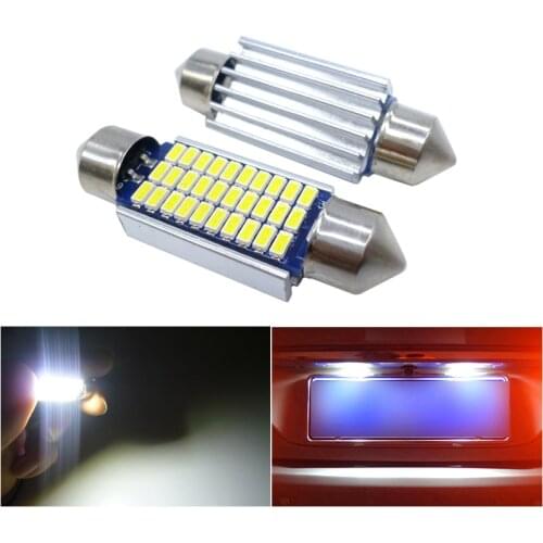 2x C5W LED CANBUS Bulb Festoon 31mm 36mm 39mm 41mm C10W For Mercedes Benz W169 W203 W208 W209 W210 W211 W212 Car Interior Lights