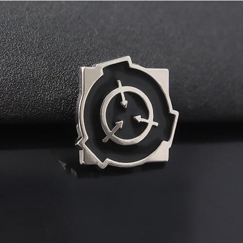 Game SCP Foundation Secret Laboratory Pins Brooch Secure Contain Protect Badge Brooches Bag Hat Clothes Lapel Pin Jewelry Gift