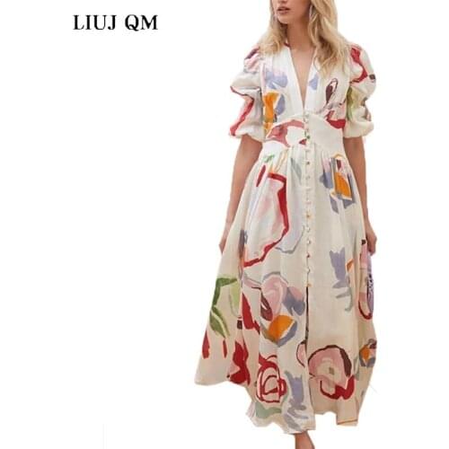 LIUJ QM Summer Dresses With Sleeves
