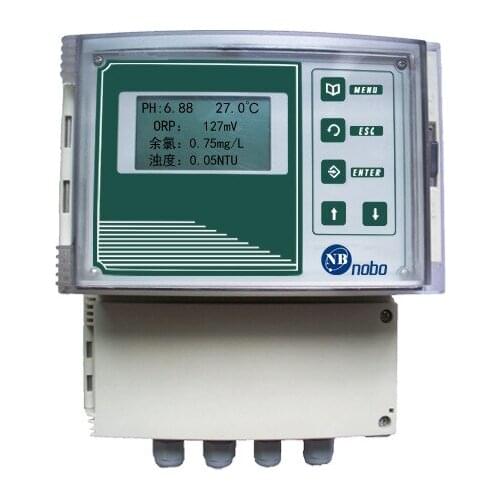 5-in-1 multi-parameter water quality analyzer Dissolved oxygen / conductivity / residual chlorine / ozone aquaculture sewage tre