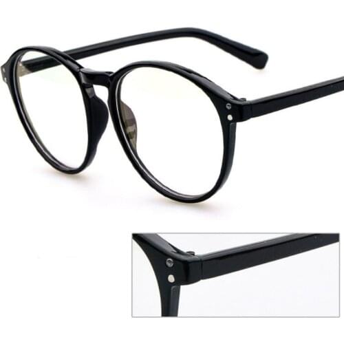 Fashion Men Women Coating Optical Round Glasses Frame Eyeglasses Anti-radiation Anti-fatigue Computer Glasses nerd Oculos #22