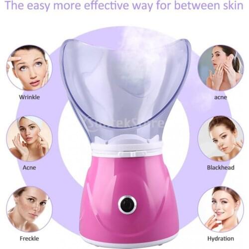 Facial Steamer Nano Cleaner for Facial Sauna Spa BPA Free Face Humidifier UK