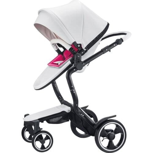 Travel Portable Luxury Baby Stroller for Newborn Carseat Stroller Reversible Pushchair Four-wheel Baby Cart Baby Carriage 0-36M