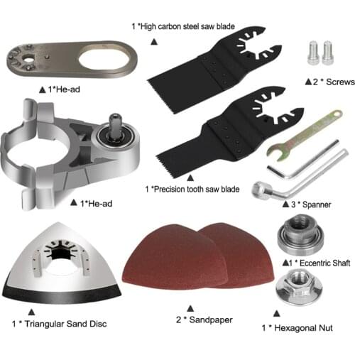 Cutting Aluminum Quick Change Sanding Angle Grinder Accessories Oscillating Tool Adapter Kit 100 Type Converter For Metal