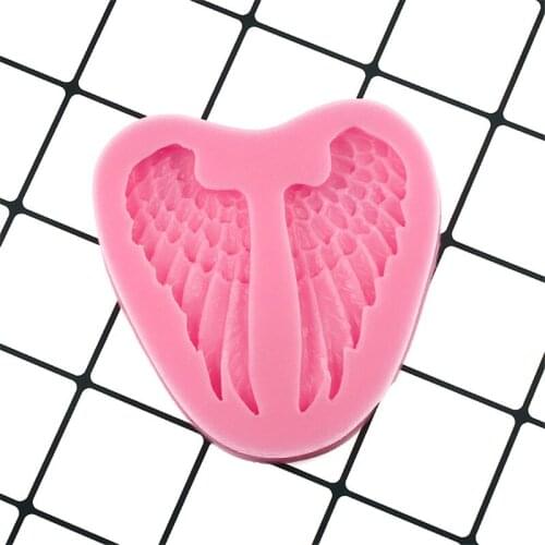 Feather Shaped Silicone Fondant Mould Cake Decorating Baking Tools Kitchen Accessories SQ1434