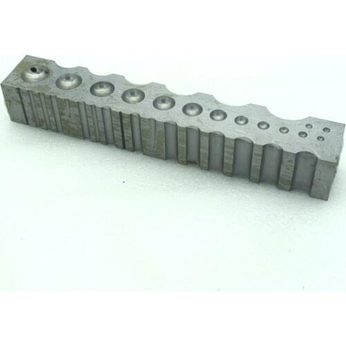 Steel Forming Block Metal Dapping Jewelry Bending & Shaping Tool