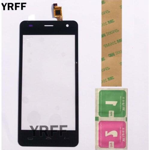 Phone Touch Screen Panel For Homtom HT26 Touch Screen Sensor Touch Digitizer Panel Mobile 4.5'' For Homtom HT26 3M Glue Wipes