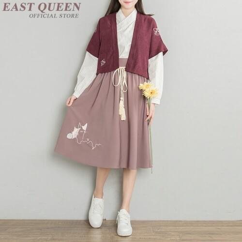 Hanfu women ancient Chinese clothing han dynasty Chinese folk clothing cosplay Chinese dress FF946