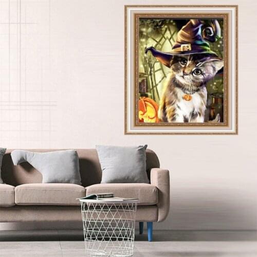 5D Diy Diamond Painting Cross Ctitch Kits Diamond Mosaic Embroidery Landscape Animals Round Full Drill Diamond Art Painting