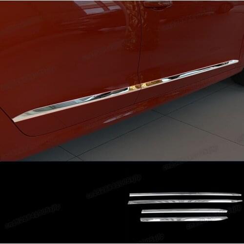 Car Door Edge Strip Doors Body Kit Styling Decoration for Skoda Octavia Pro A8 2021 2022 Exterior Accessories Auto Mouldings