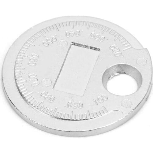 Car Accessories automobiles Car Gauge Tool 0.02‑0.1in / 0.6‑2.4mm Coin Type Stainless Steel Repair
