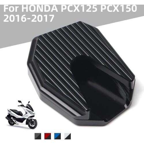 Brand New For Honda PCX125 PCX150 PCX 125 PCX 150 2016 2017 Scooter Side Stand Pad Plate Kickstand Enlarger Support Extension