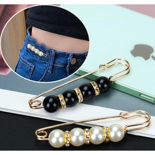 Brooch Big Beads Fashion Clothing Brooches for Women Pearl Lapel Pin Sweater Dress Brooch Pins Badge Buckle Accessories