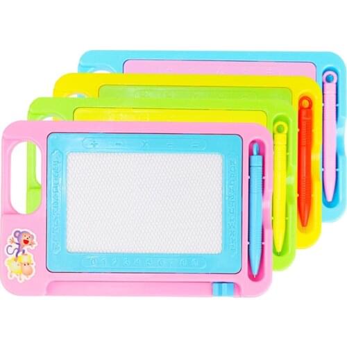 Erasable graffiti board toy childrens cartoon magic writer magnetic drawing graffiti board kids educational early education toy