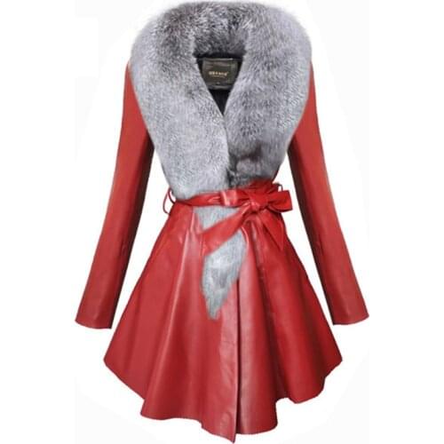 Elvvqp Women's Leather Jackets