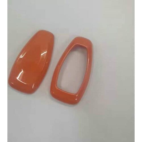 Gloss Orange Color Keyless Remote Protection Case For Ford Focus Kuga C-Max Mondeo Fiesta
