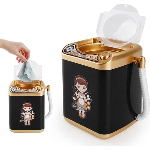 Simulation Automatic Cleaning Washing Machine Makeup Brush Cleaner Kids Toy Mini Multifunction Kids Toy New