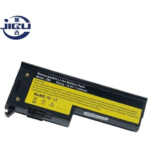 JIGU Laptop Battery For Lenovo X60 1706 X60s 40Y7001 42T4630 92P1168 For ThinkPad 1702 R61e Series (15.4" Screen)