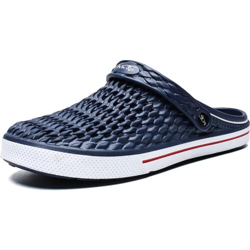 Mens Sandals Crolok Slippers Hole Shoes Summer New Breathable For Beach Home Hollow Out Casual Outdoor Water Mules Croc