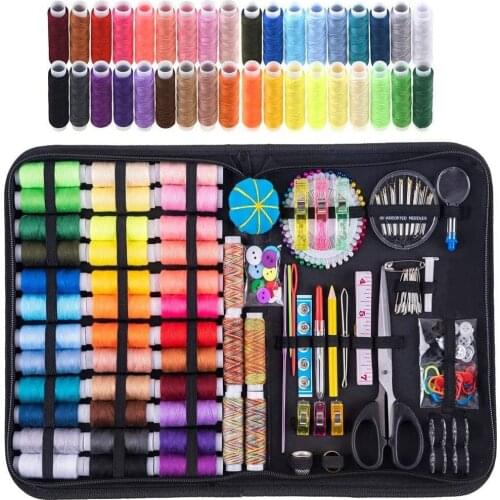 Sewing Kit,Premium Sewing Supplies,Thread Spools,Suitable for Traveller,Adults,Kids,Beginner, Emergency,DIY and Home by Inscraft