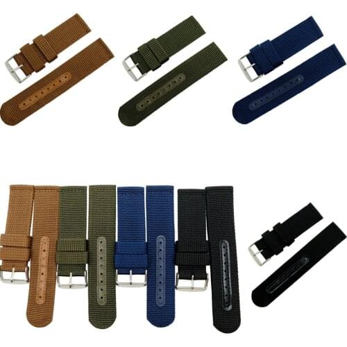 18mm 20mm 22mm 24mm Watch Strap Nylon Watch Strap Watch Accessories High Quality Watch Band Watchbands
