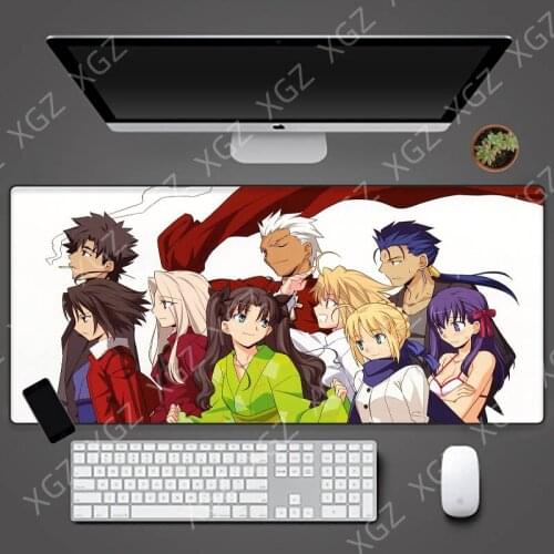 XGZ High Quality A Group of Cartoon Characters Animated Mouse Pad Computer Game Accessories Notebook Office Keyboard Gaming Mat