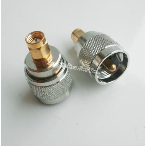1Piece SMA Male To UHF Plug PL-259 PL259 Jumper RF Adapter Connector Radio Router