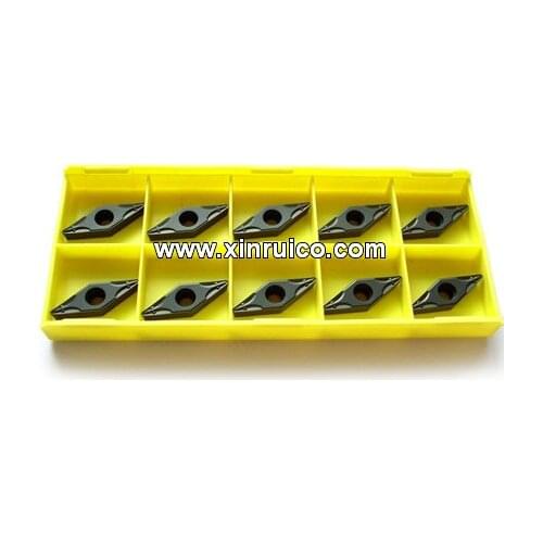 10Pcs/lot cnc carbide turning inserts VBMT160408-TM for steel