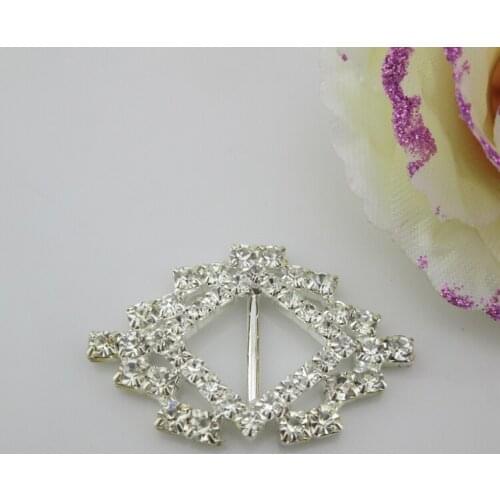 10pcs alloy rhinestone buckle 20mm innner bar