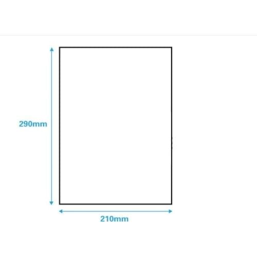 50 Sheets/lot A4 size Blank Kraft adhesive sticker/Self adhesive A4Kraft Label Paper for Laser Inkjet Printer Packaging Label