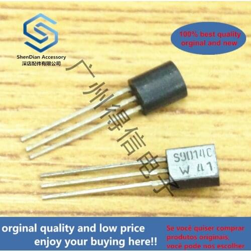 50pcs 100% orginal new PSS9014C SS9014 S9014 Imported Triode TO-92 real photo