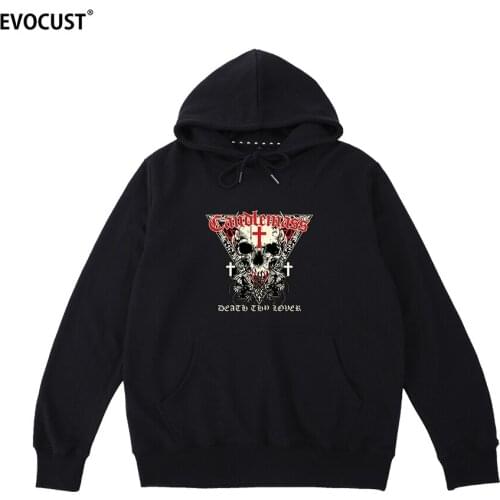 Candlemass Influential Swedish Doom Metal rock Band Bathory Hoodies Sweatshirts men women unisex Cotton
