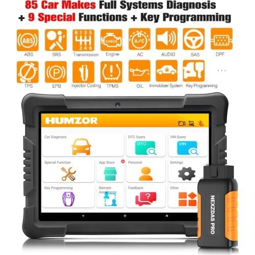 New NexzDAS PRO OBD2 Car Scanner Diagnostic Tool for Auto ABS Airbag SAS Oil DPF EPB Reset ODB2 All Systems Automotive Scanner