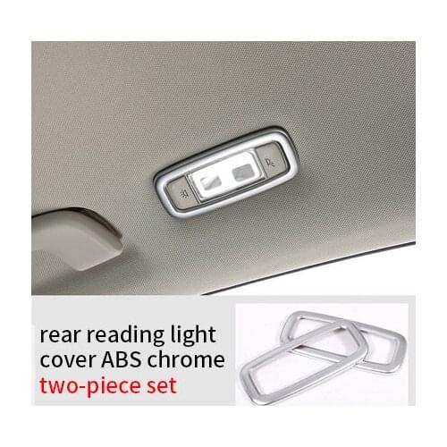 For BMW X7 2019 Rear reading light chrome molding trim 2pcs