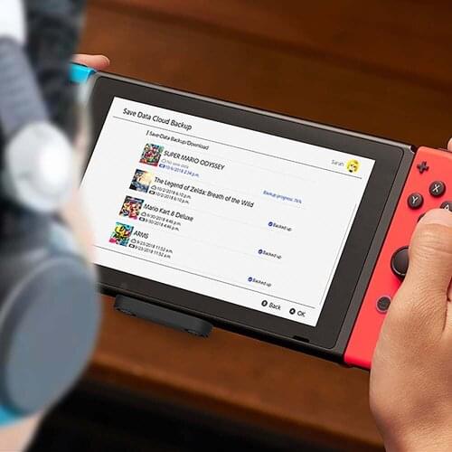 For Switch lite Headphones Bluetooth Adapter 5.0 Transmitter Converter w/ aptX Low Latency