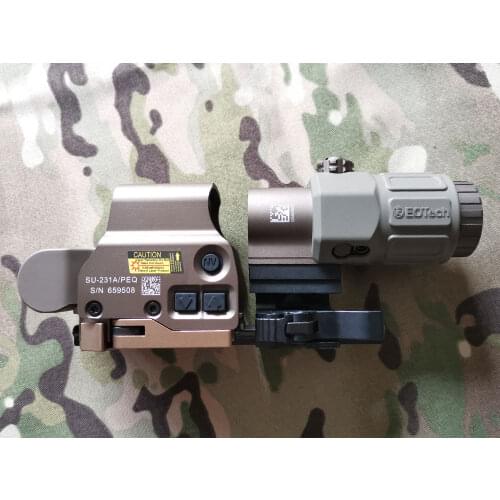 EvolutionGear EXPS3&G33 Combo Mil Spec Markings hybrid sights HWS wargame airsoft hunting tactical