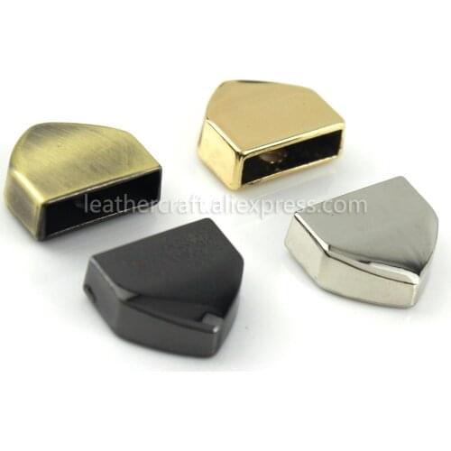 10pcs Metal Zipper Stopper Zipper Tail Clip Stop Tail Plug Head with Screw DIY bag Leather Hardware Leather Craft 13mm(1/2")