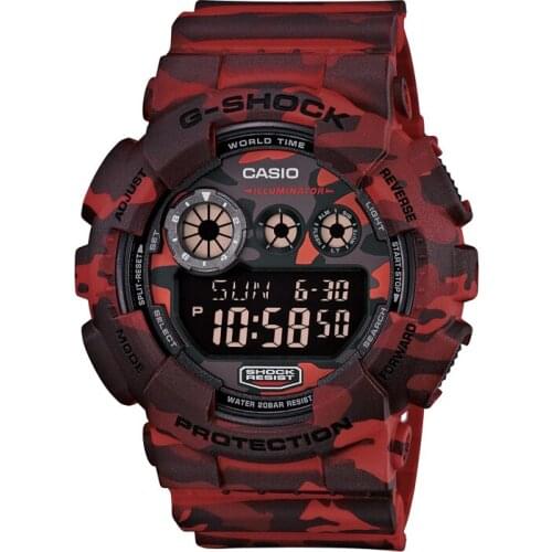 Casio GD-120CM-4DR Men Wristwatch Clock