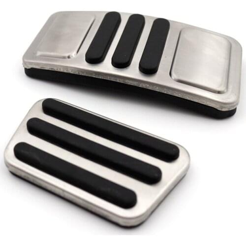 Suitable For The Original Stainless Steel Accelerator Brake Antiskid Pedal Of Ford Mustang And Mustang Accelerator Pedal