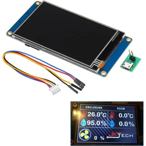 NX4832T035 3.5 Inch 480x320 HMI TFT LCD Touch Display Module Resistive Touch Screen For Raspberry Pi 3 Kit