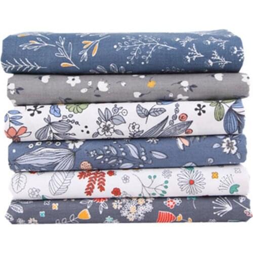 100x160cm Small Floral Butterfly Print Cotton Farbics Sewing Quilting Clothes Dolls Deco Twill Cloth Patchwork Handmade Meterial