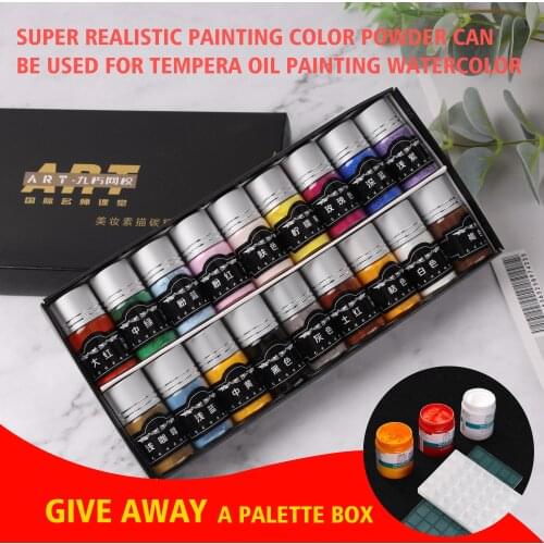 Painting toner carbon powder sketch pigment professional eyebrow eye lip painting mineral pigment Tempera color