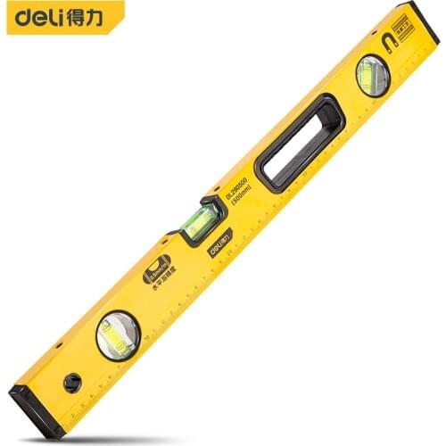 Deli Digital Protractor Angle Finder Inclinometer Electronic Measurement Level Angle Slope Test Ruler Length 500mm Three Styles