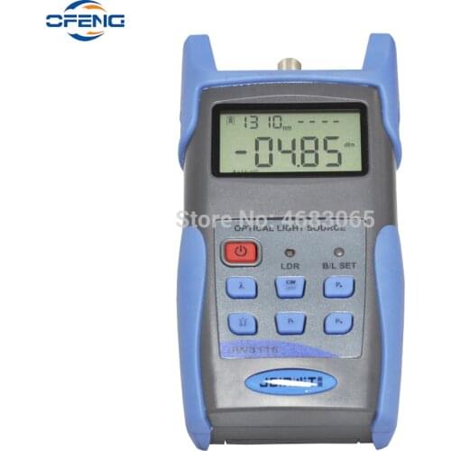 High precision light source JW3116 FC+SC+ST Connector Optical Source Fiber Optic Light Source 1310/1550/1625nm