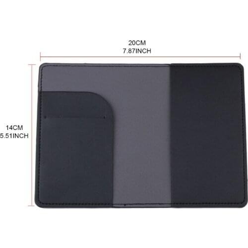 066F Portable Mr Mrs Travel Passport ID Credit Card Cover Holder Case Protector
